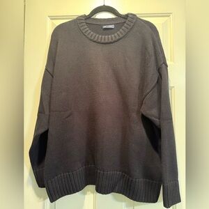 Gap Cotton Oversized Boyfriend Sweater